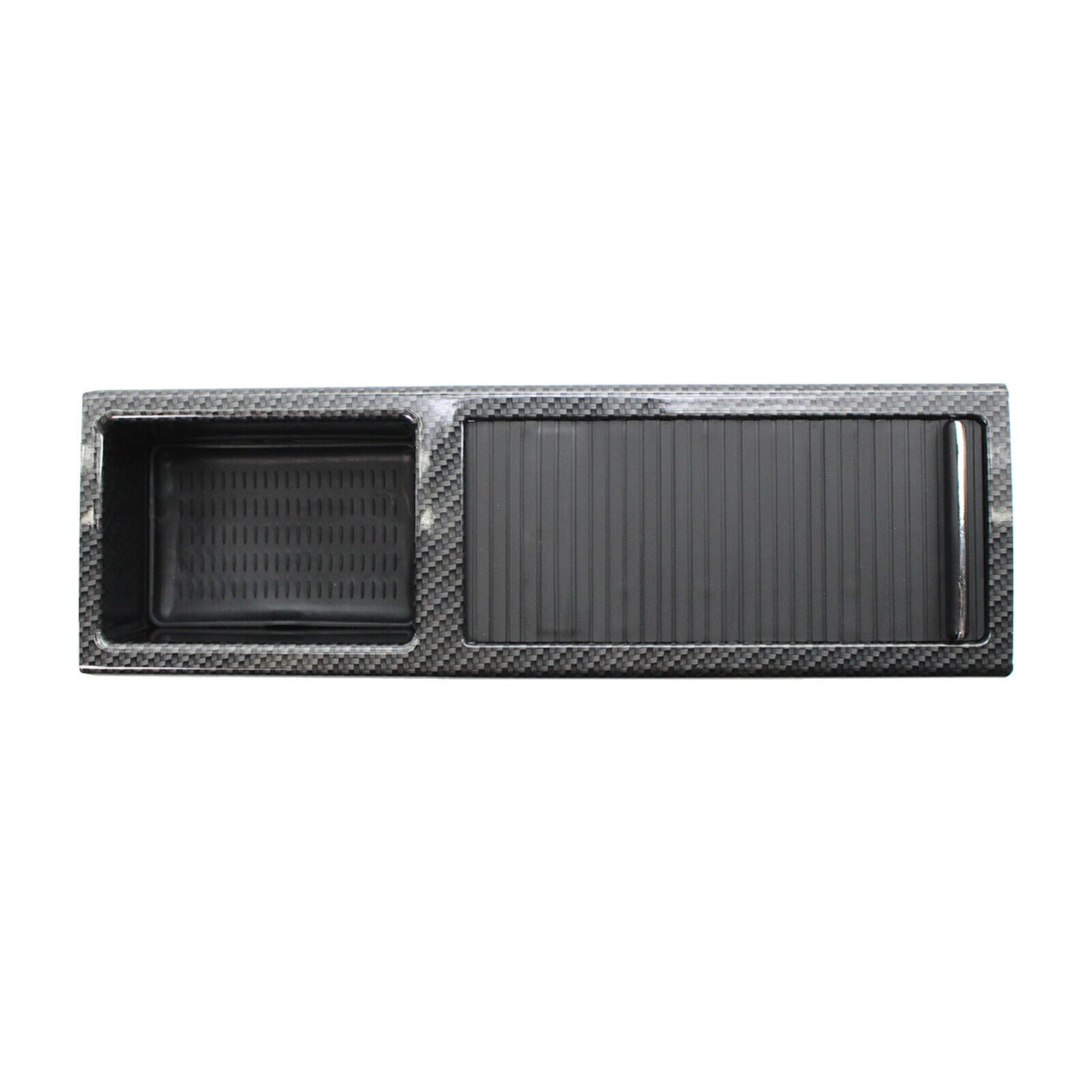 Car Carbon Fiber Drink Cup Holder Pocket Cage for BMW E46 3 Series 1998-2005