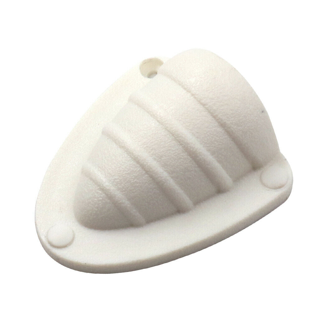 Marine / Boat Conch Shell Vent Cover Molded White Nylon Large Size