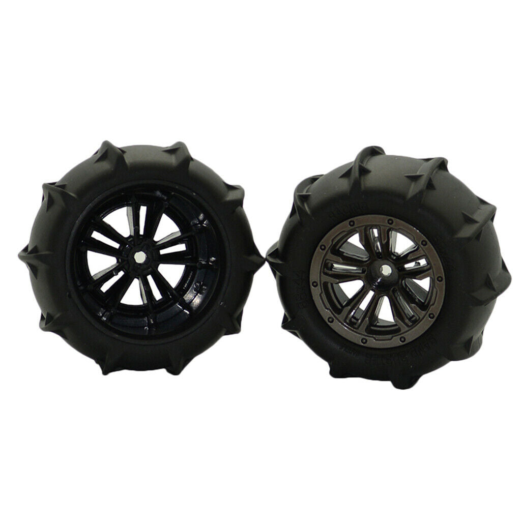 2pcs RC Plastic Car Wheel 85mm Tires for for Xinlehong Q901