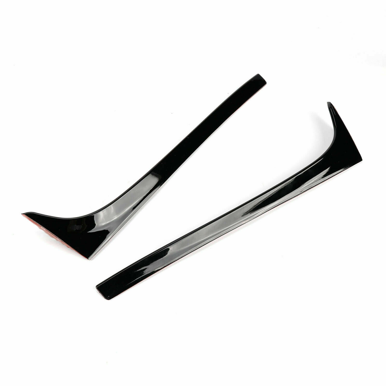 Pair Rear Window Spoiler Side Wing Trim For VW Golf 7 7.5 MK7 MK7.5 2014-2018