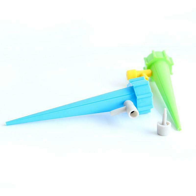 6 Pcs Automatic Watering Irrigation Spike Plant Flower Pot Drip Adjustable Water