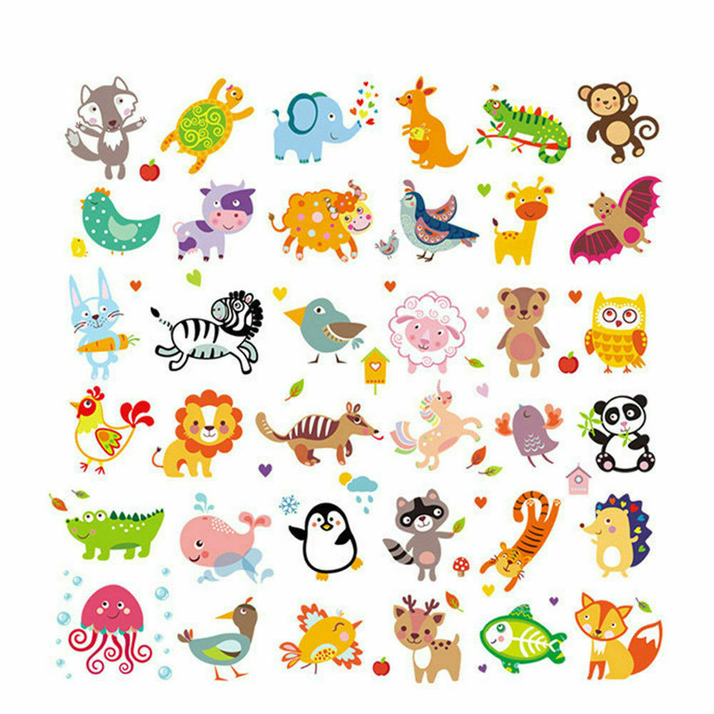 Cute Embroidered Cartoon Animal Patches Applique Iron On Patch Children Clothes