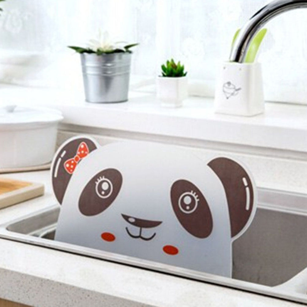 kitchen organizer shelf prateleira wall shelf sucker splash water baffle p.l8