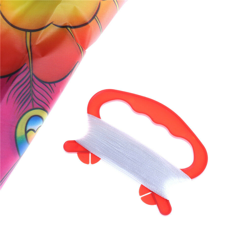 90*55cm Rainbow Butterfly Kite Outdoor Foldable Kids Kite With 50M Control Line
