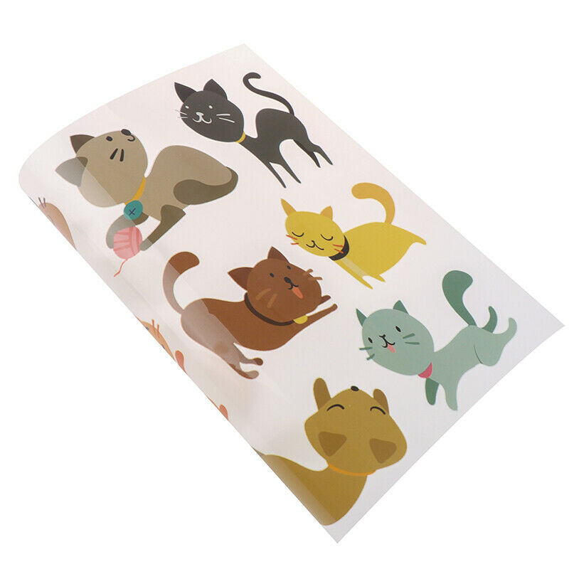 Cat Iron on Patches Heat Transfer Stickers DIY Tops Bad Pb