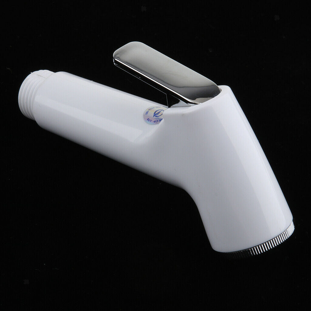 White Bidet Sprayer Handheld Bidet Shattaf Sprayer for Toilet Flushing Gardening