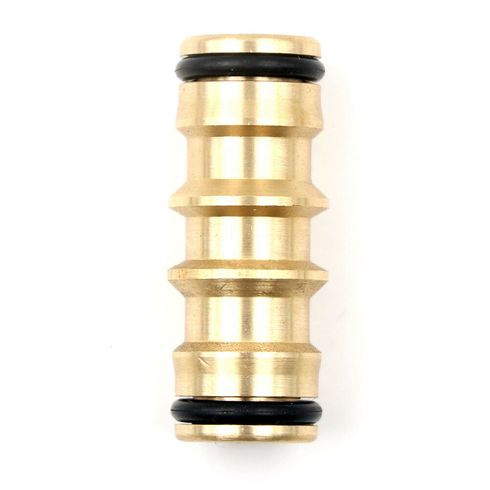 Brass Quick Hose Pipe Joint Connector Male to Male 1/2" Garden Pipe Extens.l8