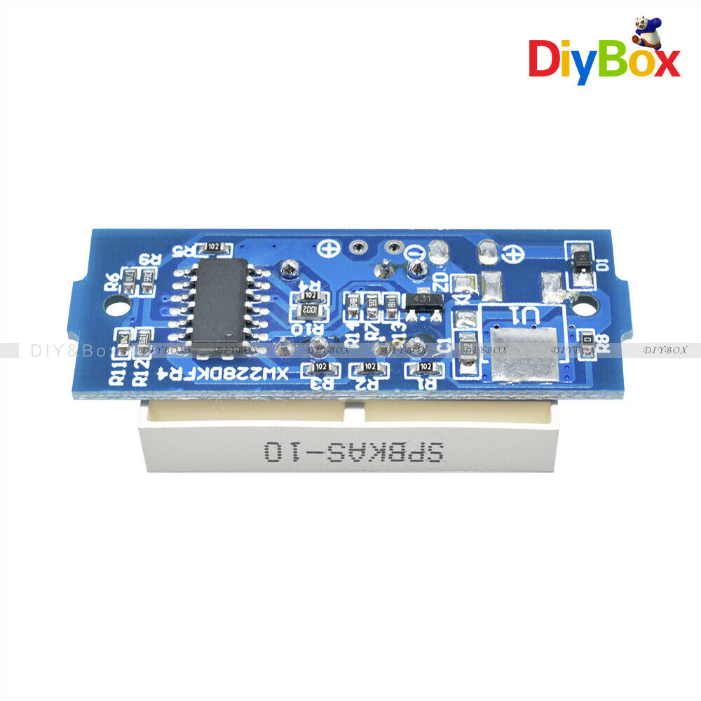 12.6V Blue Display Power Tester 3S Lithium Battery Capacity Indicator Module