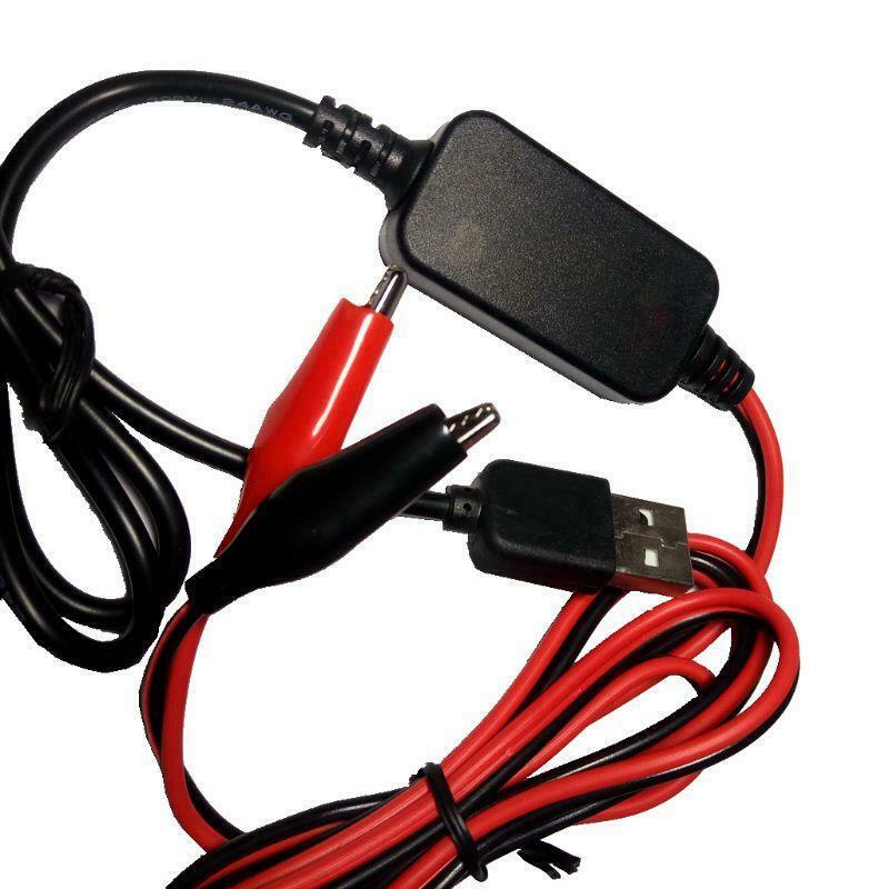 2x AA AAA Battery Eliminator USB 5V to 3V Step-down Cable Voltage Converter Line