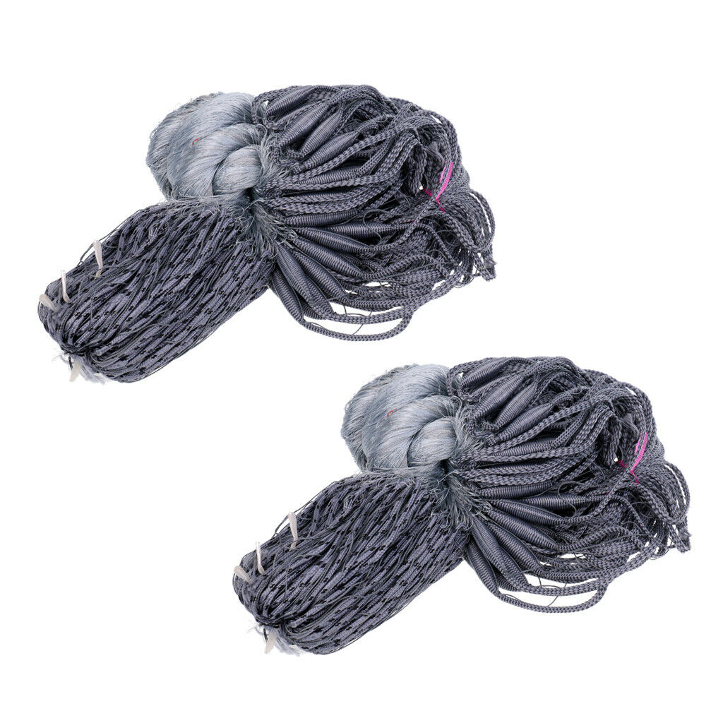 2x Nylon Fishing Gill Net   Gillnet for Fishermen Sticky Net Fishing Trap