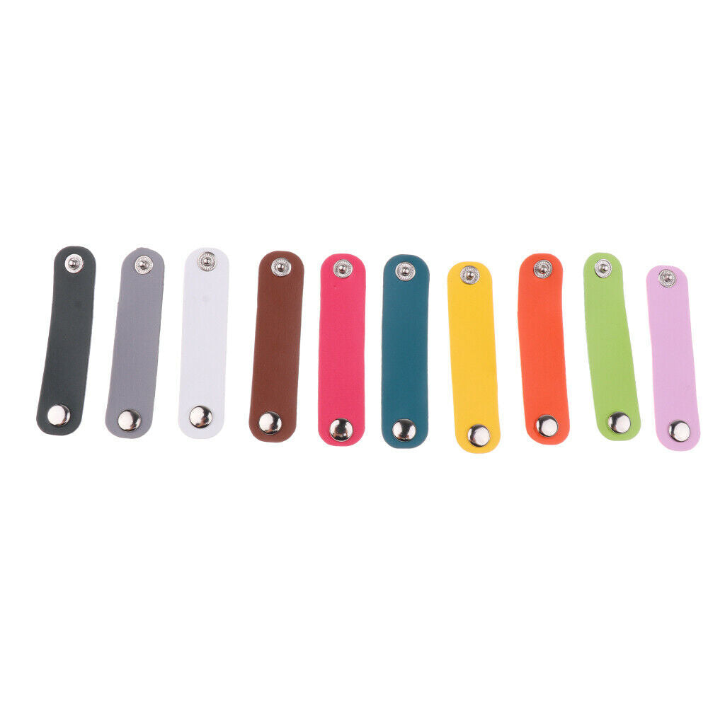20pcs Fashion Leather Strip Scarf Buckle Clip Clasp Fasteners Proms Brooch