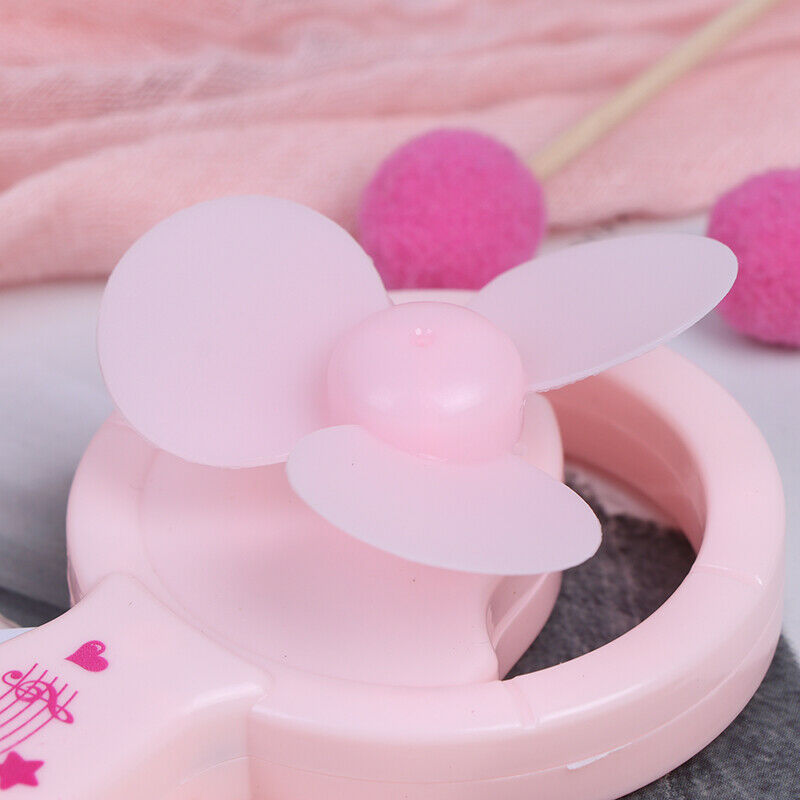1pc Interesting Hand Pressure Cooling Mini Fan Candy Color Cute Kids Toys.l8