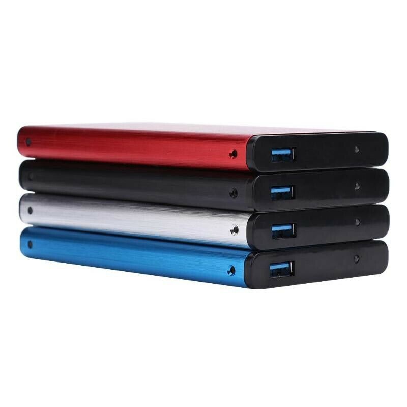 2X(External Hard Drive Enclosure Box, USB3.0 High Speed Mobile Hard Disk BoA8Z5)