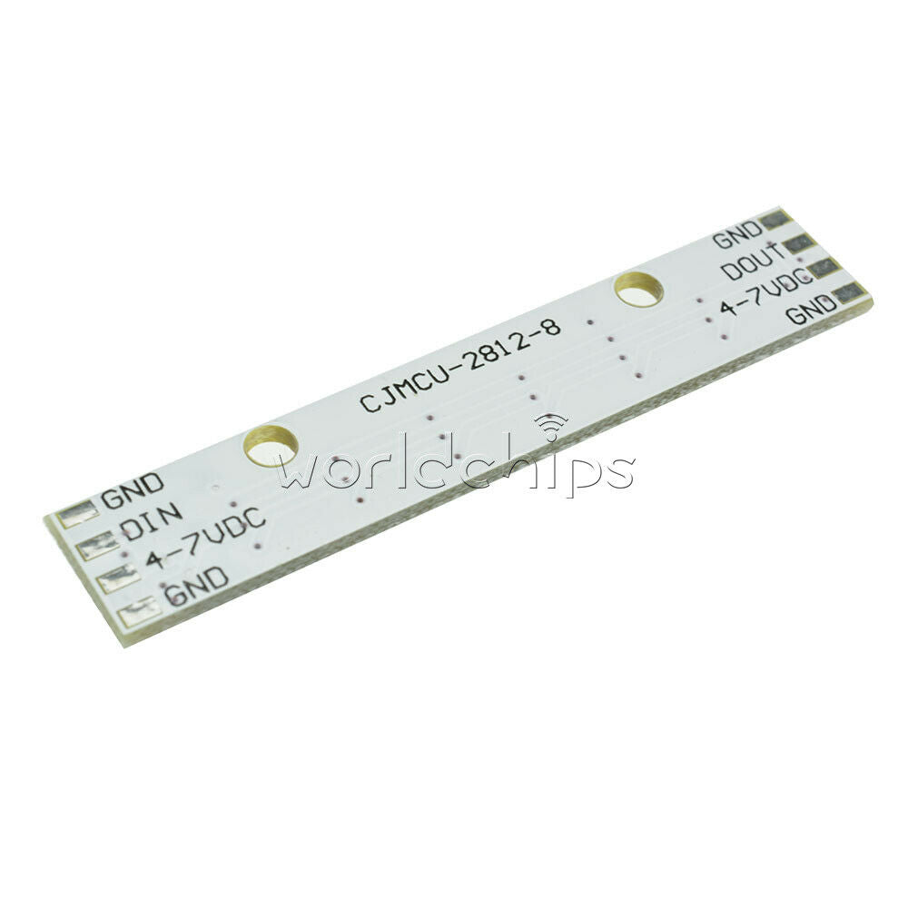 8-Bit 5050 WS2812 RGB LED Driver Board 5V Lamp Panel Module For Arduino AVR PIC