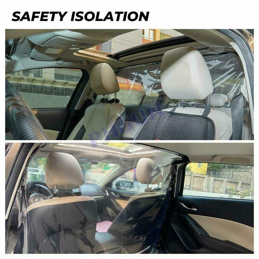 Car Taxi Air Conditioner Isolation Film Safety Partition Shield Protector Cover