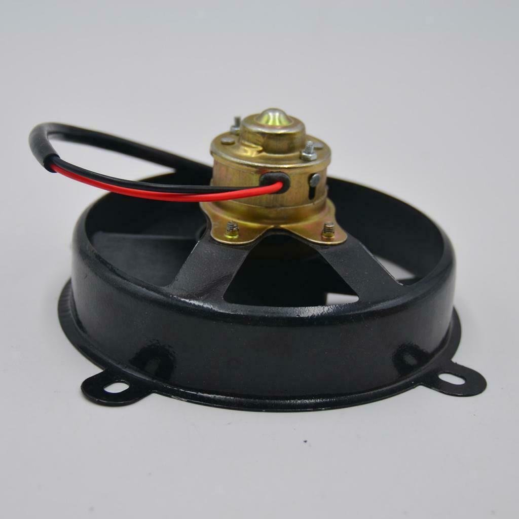6in Black Radiator Cooling Fan Assembly For 150cc ATV Quad Buggy Scooter