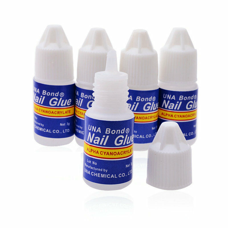 2x 3g Glue Pro For Acrylic DIY beauty Nail Manicure Art Tips Decoration Tool Â·