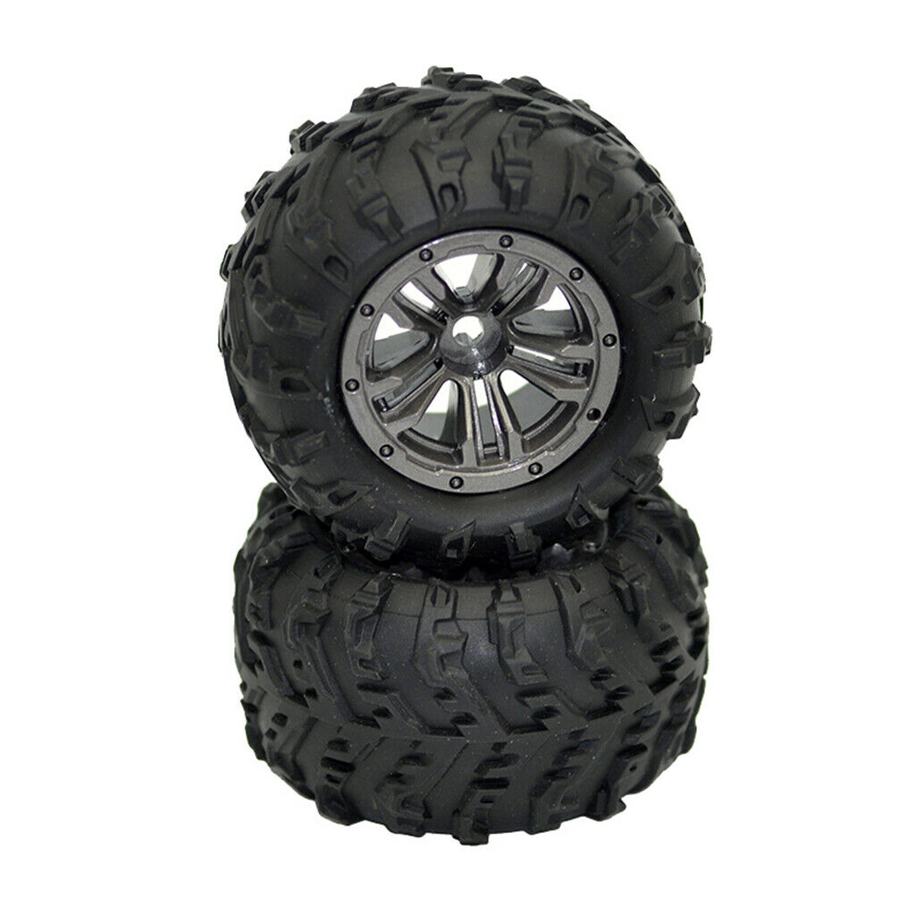 1:20th Monster Truck Wheels and Tires Replacement Parts for XLH 9145, 2 Pieces