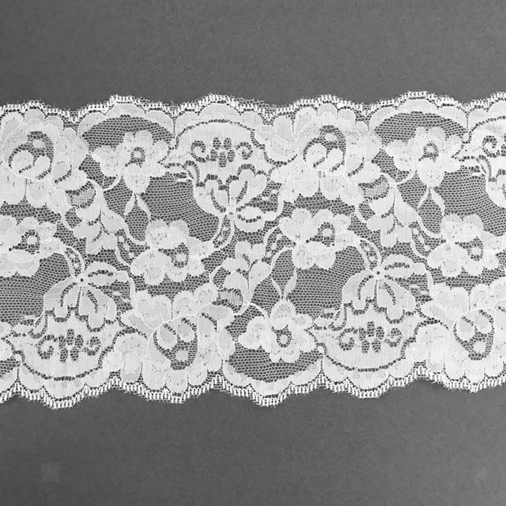 5 Yards 15cm Handmade Patchwork Material Lace Ribbon Sewing Lace Trim White