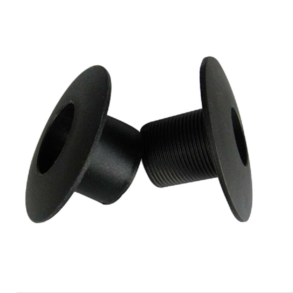 2 Pieces Foosball Bearing Table Football Game Bearings Replacement Black