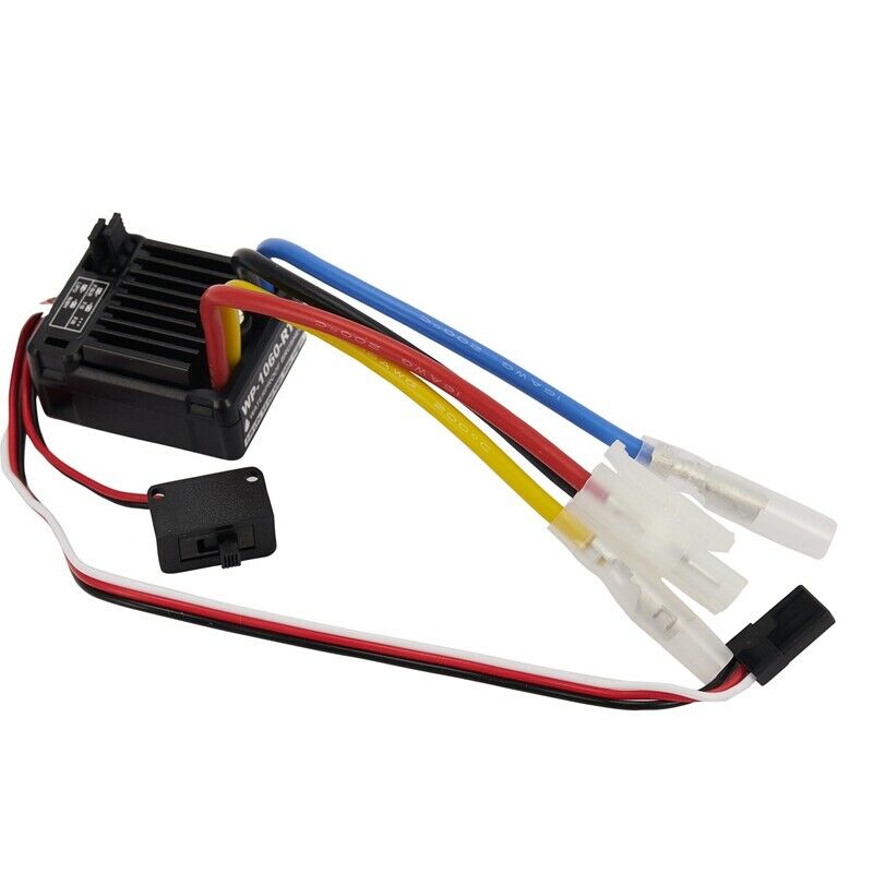 WP-1060-RTR Waterproof 2S-3S 60A Brushed ESC for 1/10 Tamiya Traxxas Redcat HPU4