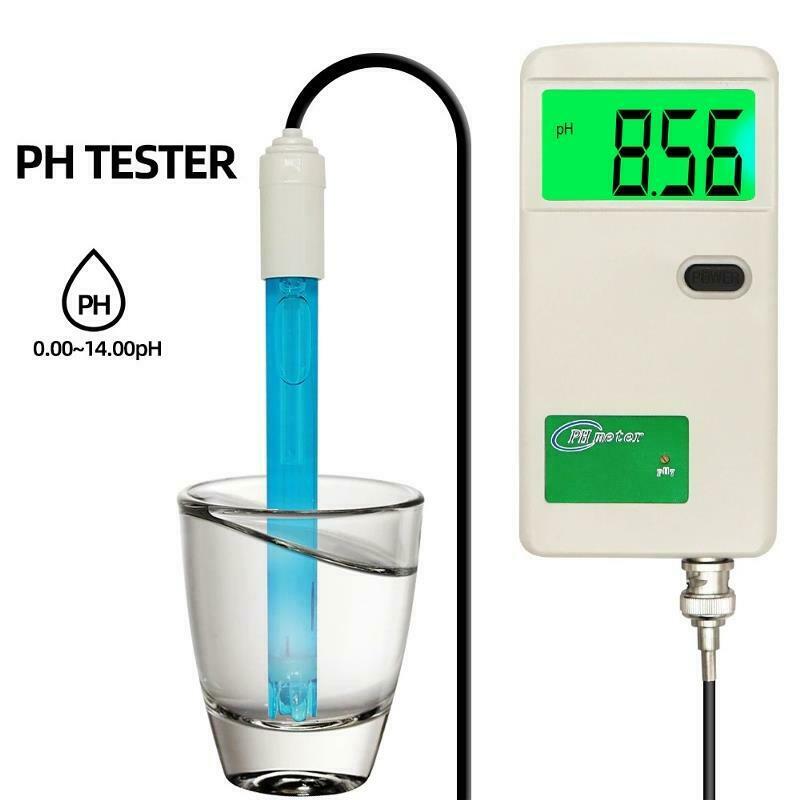 Ph Meter Digital Water Purity Tester Biochemistry Laboratory Lcd Backlight