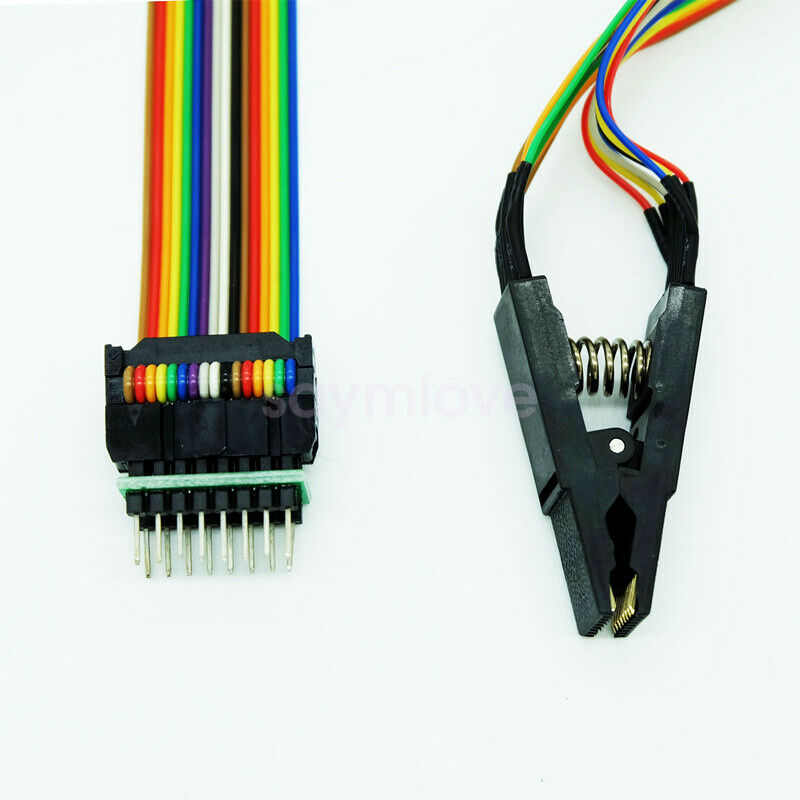 New SOIC16 SOP16 Flash Chip IC Test Clips Socket Adpter Programmer