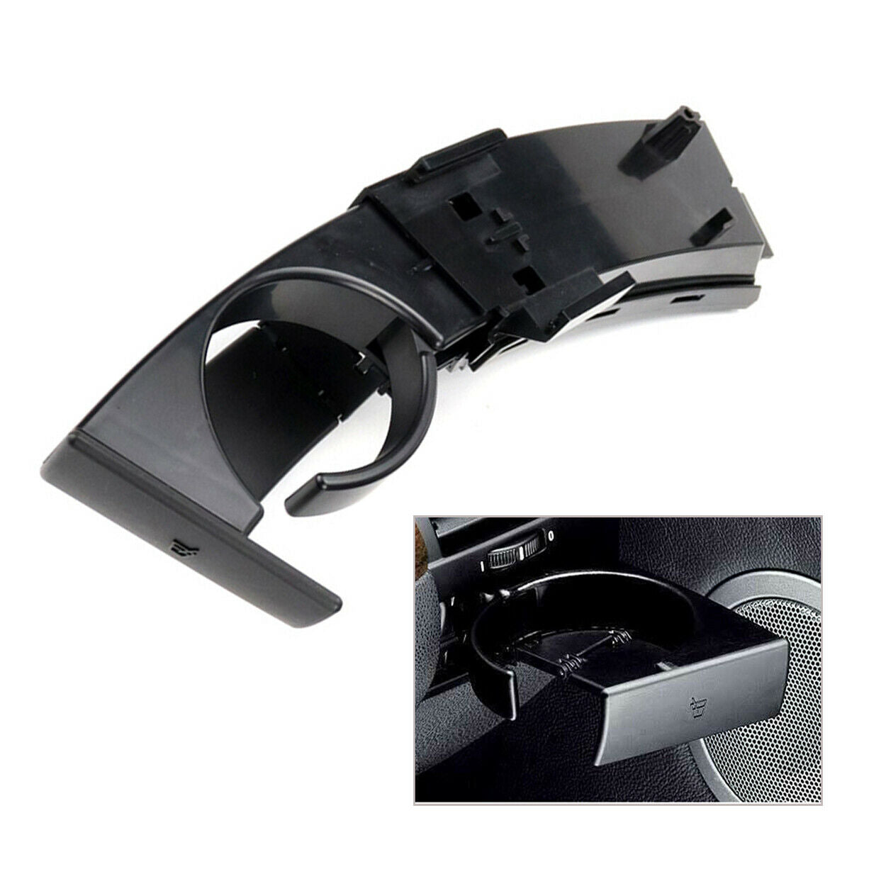 Driver Side Left Front Black Cup Holder Dashboard For BMW E85 E86 Z4 2003-2008