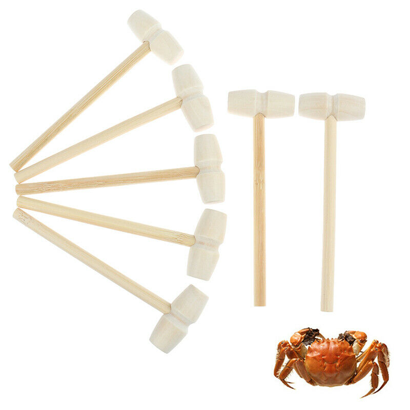 Knock Crab Hammer Seafood Hammer Knock Meat Cake Food Shellfish Solid Wo.l8