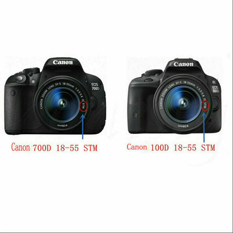 Camera Lens Hood Shade For Canon EW63C EF-S 18-55mm f/3.5-5.6 IS STM