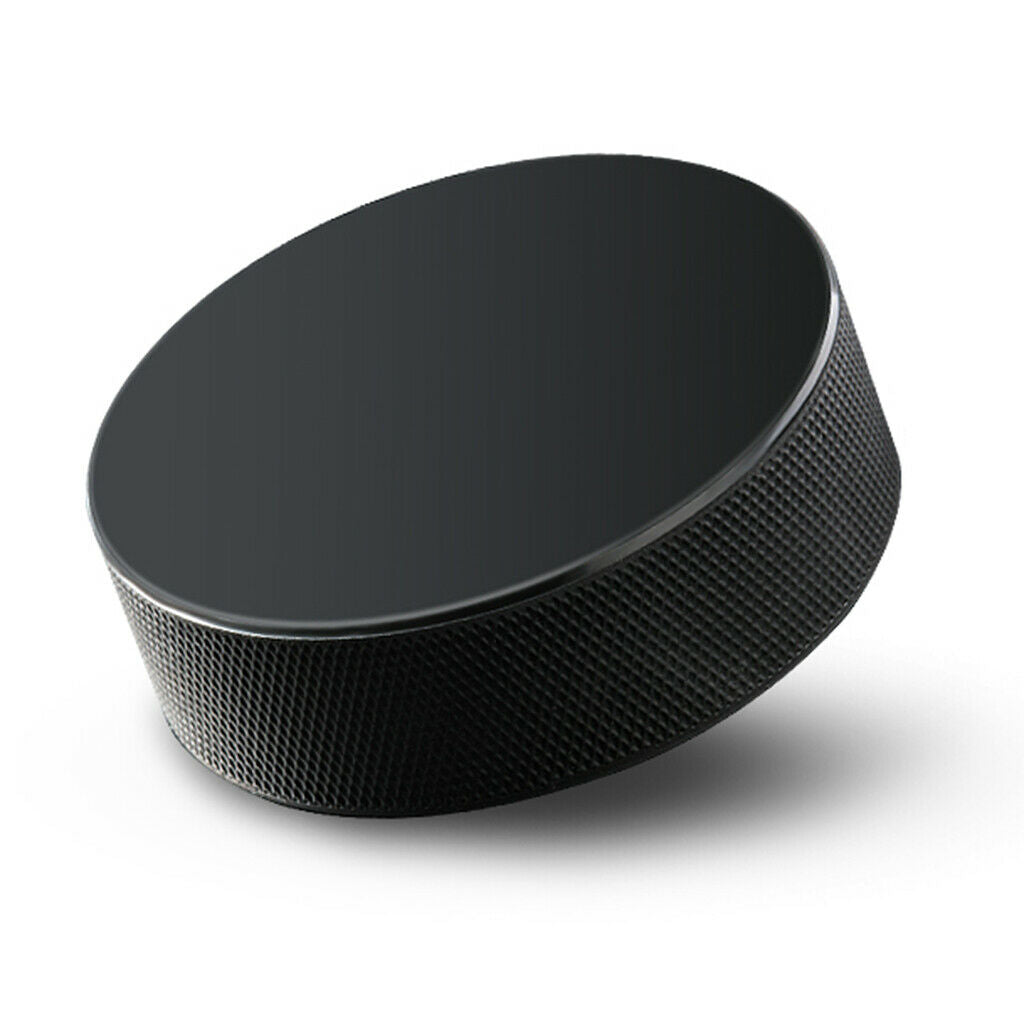 2Pcs Ice Hockey Pucks Rubber Standard Ï†7.5cm Hockey Balls for Beginners