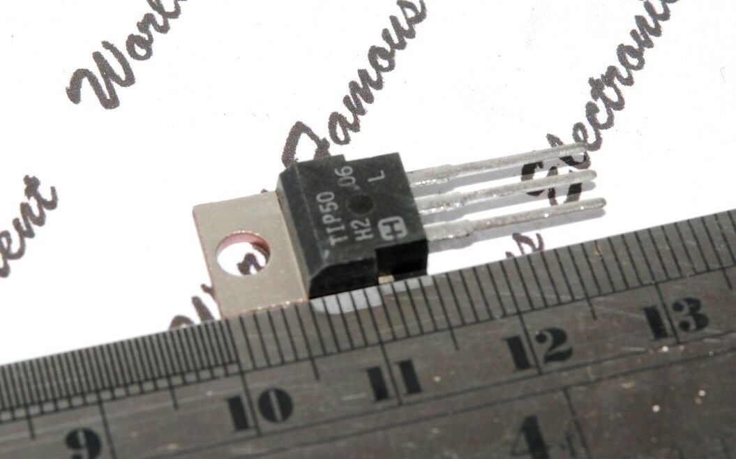 4pcs - TIP50 NPN Transistor  - TO220 (TO-220)