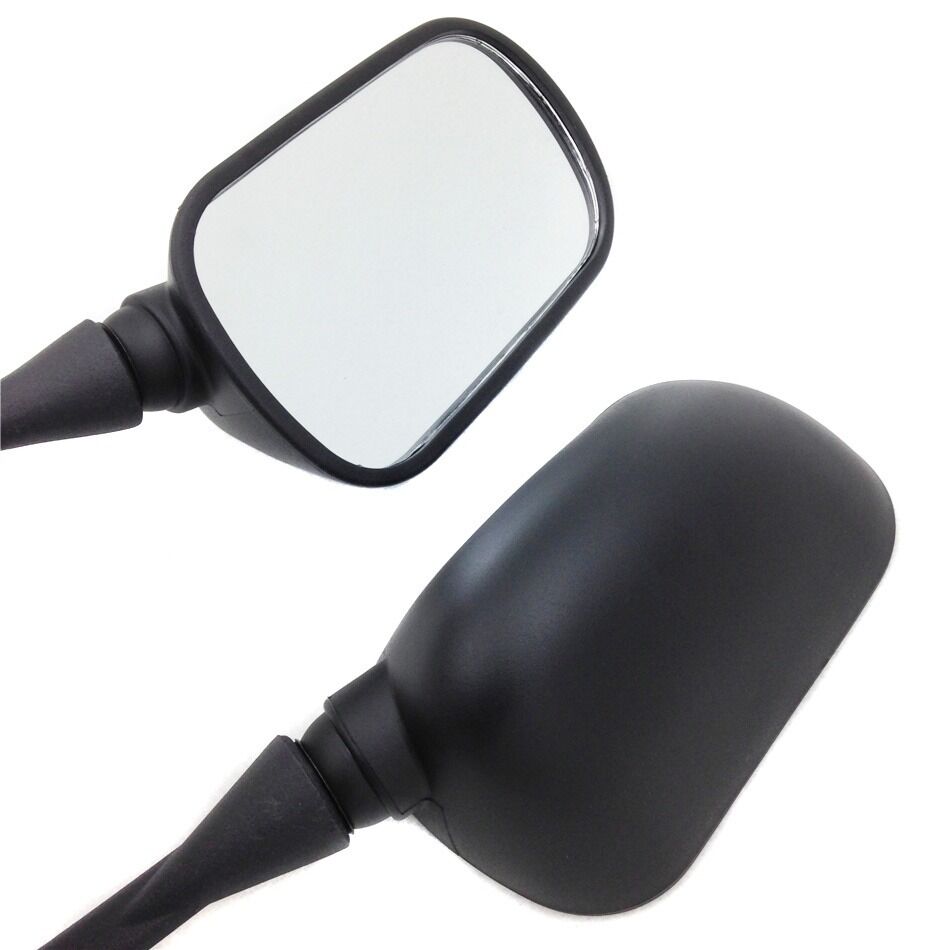 Black Side Racing Mirrors For Kawasa Ninja 05-08 ZX-6R 636 ZX6RR 04-08 Kawasaki