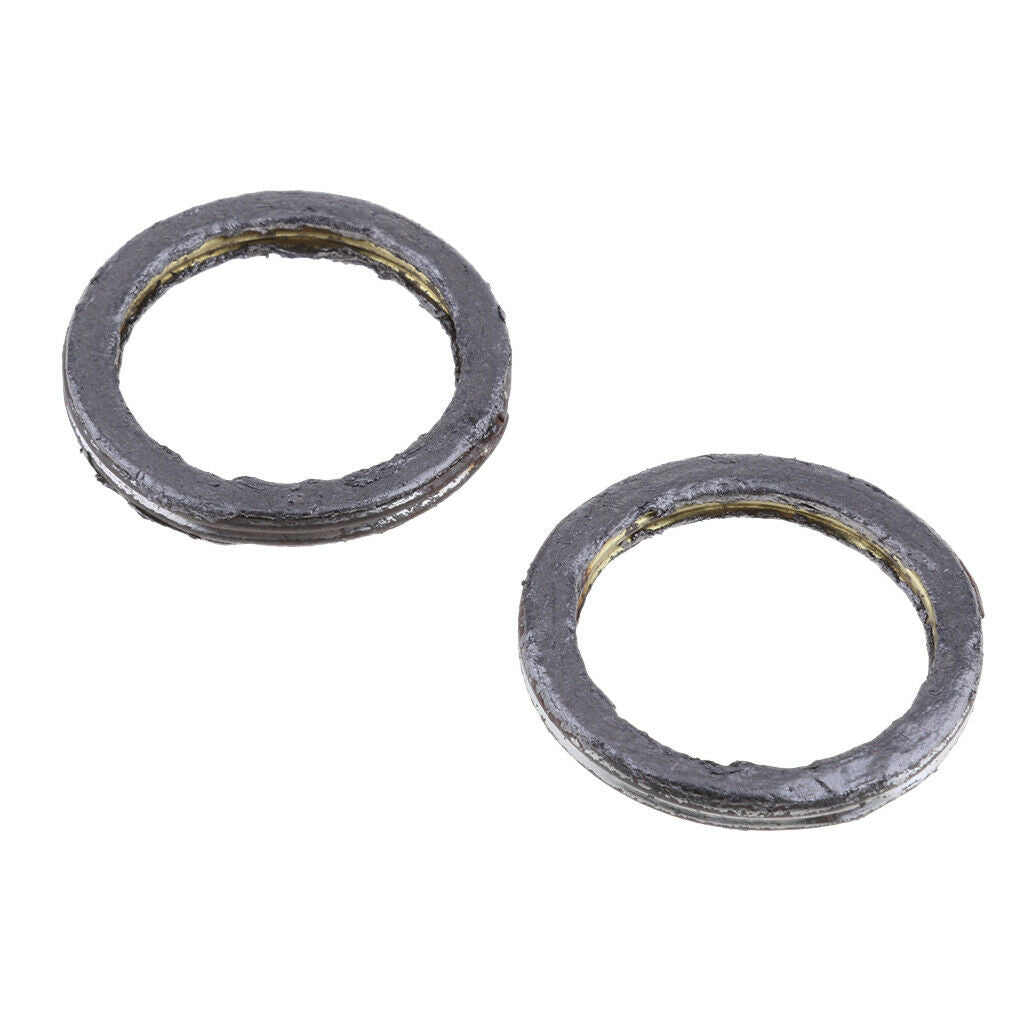 2pcs 30mm Exhaust Pipe Gasket for 90cc 110cc 125cc Quad Dirt Bike ATV