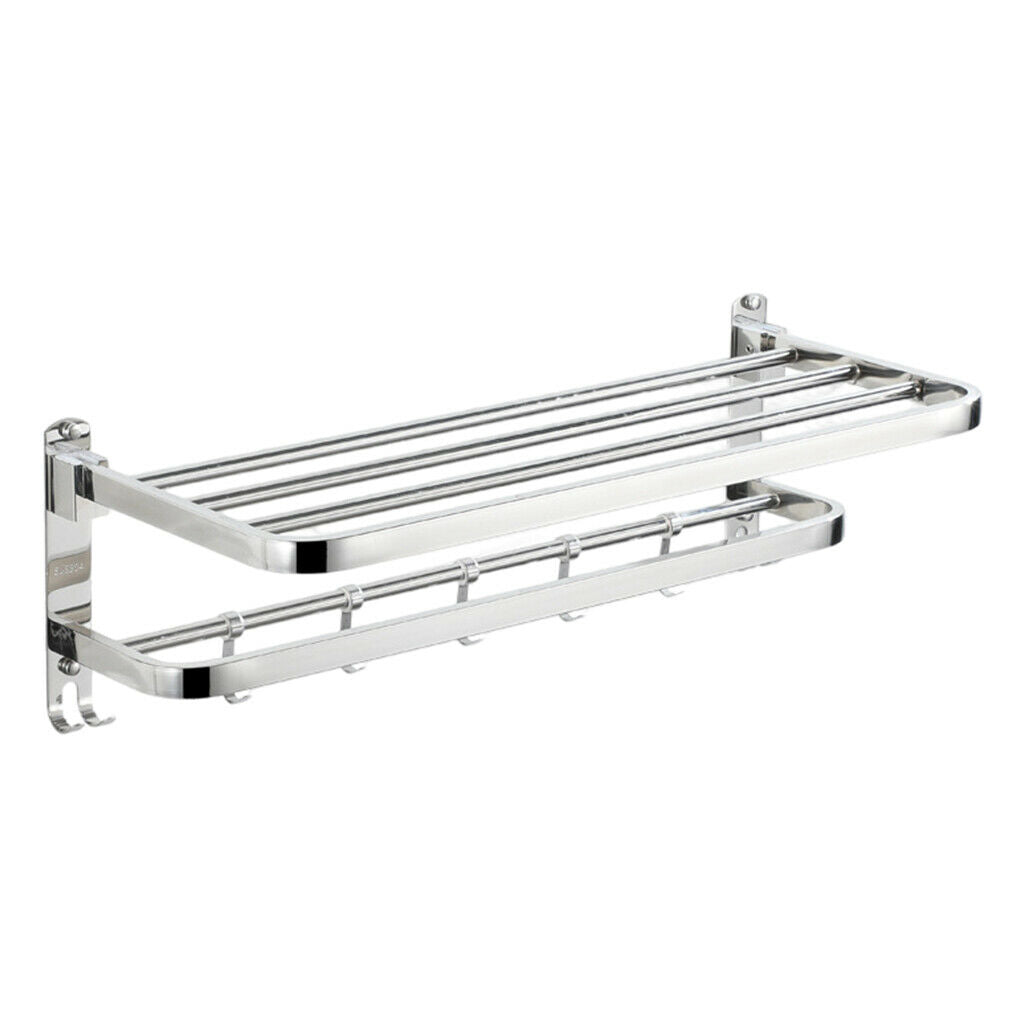 Towel Bar Bathroom Hardware Accessory 60cm