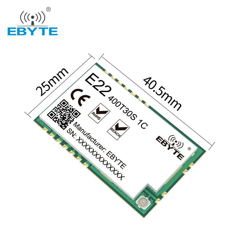 E22-400T30S1C SX1262 RF Chip TTL Small Size Low Power Consumption Transceiver