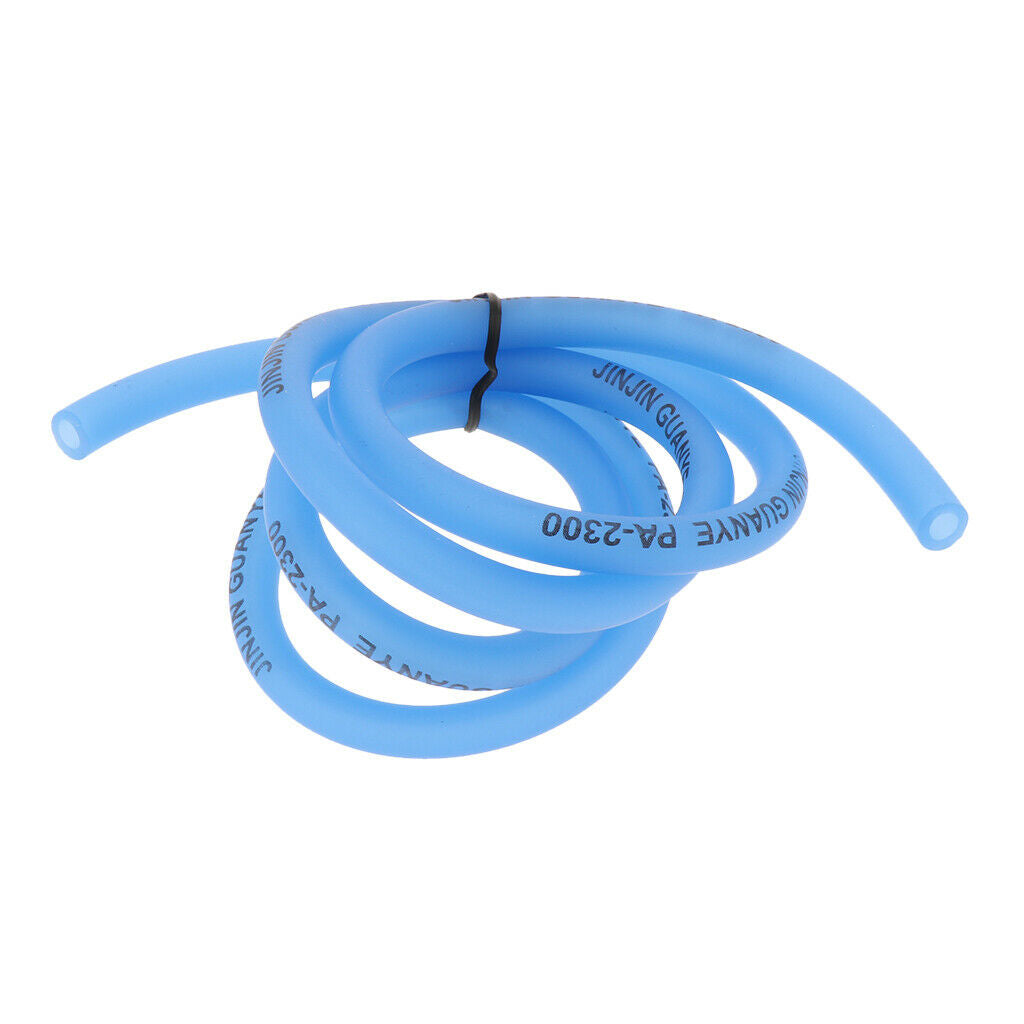 Blue Motorcycle Dirt Bike ATV Gas Oil Hose Fuel Line Petrol Tube Pipe(5mm x 8mm)