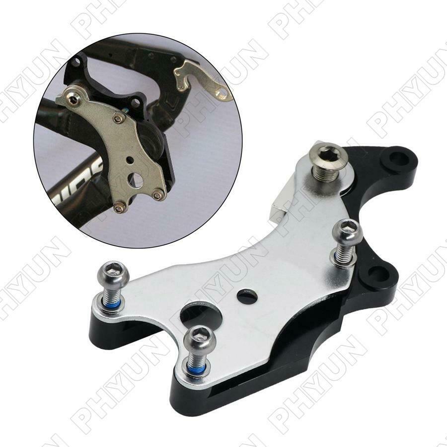 Bike Disc Brake Adapter Sturdy Caliper Bracket Seat Refit For 160mm Disc Rotors