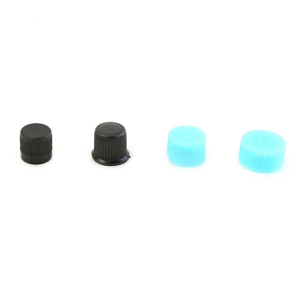 90pcs Car A/C Air Conditioning High Low Side Service Port Caps Kit R134a R12
