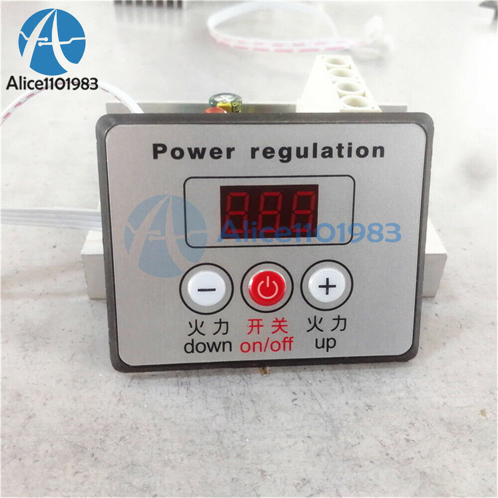 AC 220V 10000W Voltage Regulator Speed Controller SCR Dimmer Thermostat