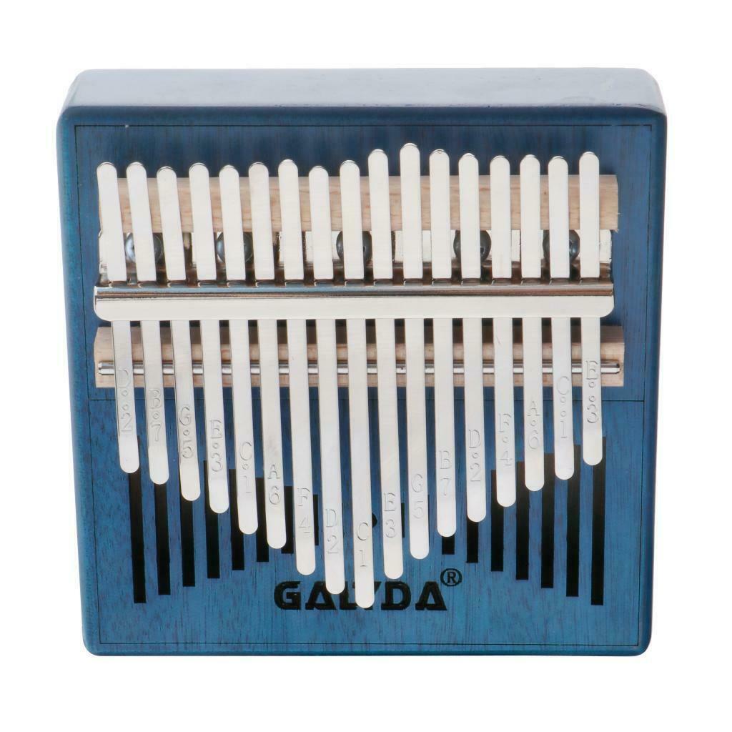 2020 Kalimba 17 Key Thumb Piano Mahogany Mbira Gift w/ Bag Finger Guards
