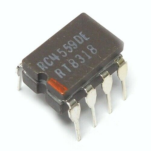 [4pcs] RC4559DE Dual OP Amplifier DIP8C