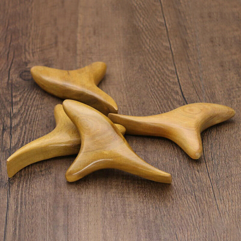 Body Neck Trigeminal Massage Wood Massager Fragrant Wood SPA Therapy Massa J Ad