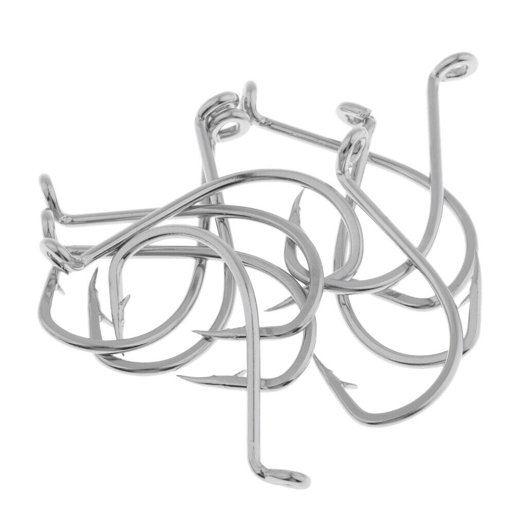 20pcs Bait Hook Live Bait Circle Fishing Hooks Hooks Saltwater Big Saltwater