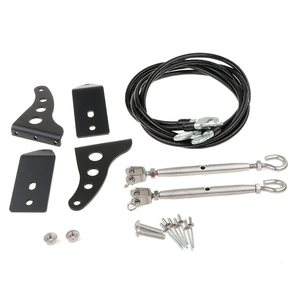 Adjustable Limb Riser Kit with Jungle Protection for Wrangler Jk07-17