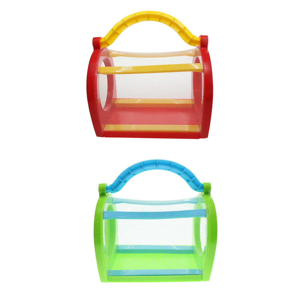 2x Kids Insect House Stick Butterfly Habitat -up Cage House Enclosure Box