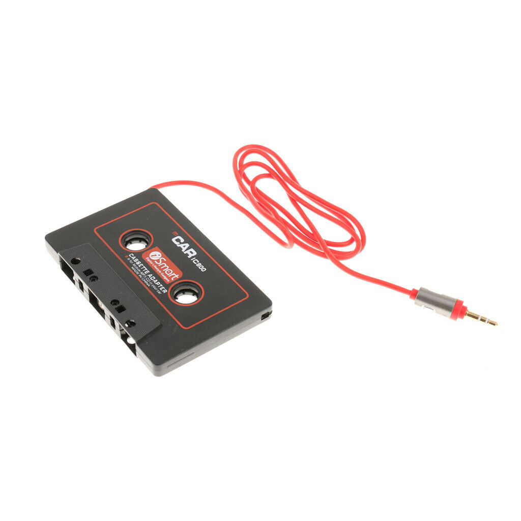Audio AUX Car Cassette Tape Adapter Converter 3.5MM For  IPod MP3 CD