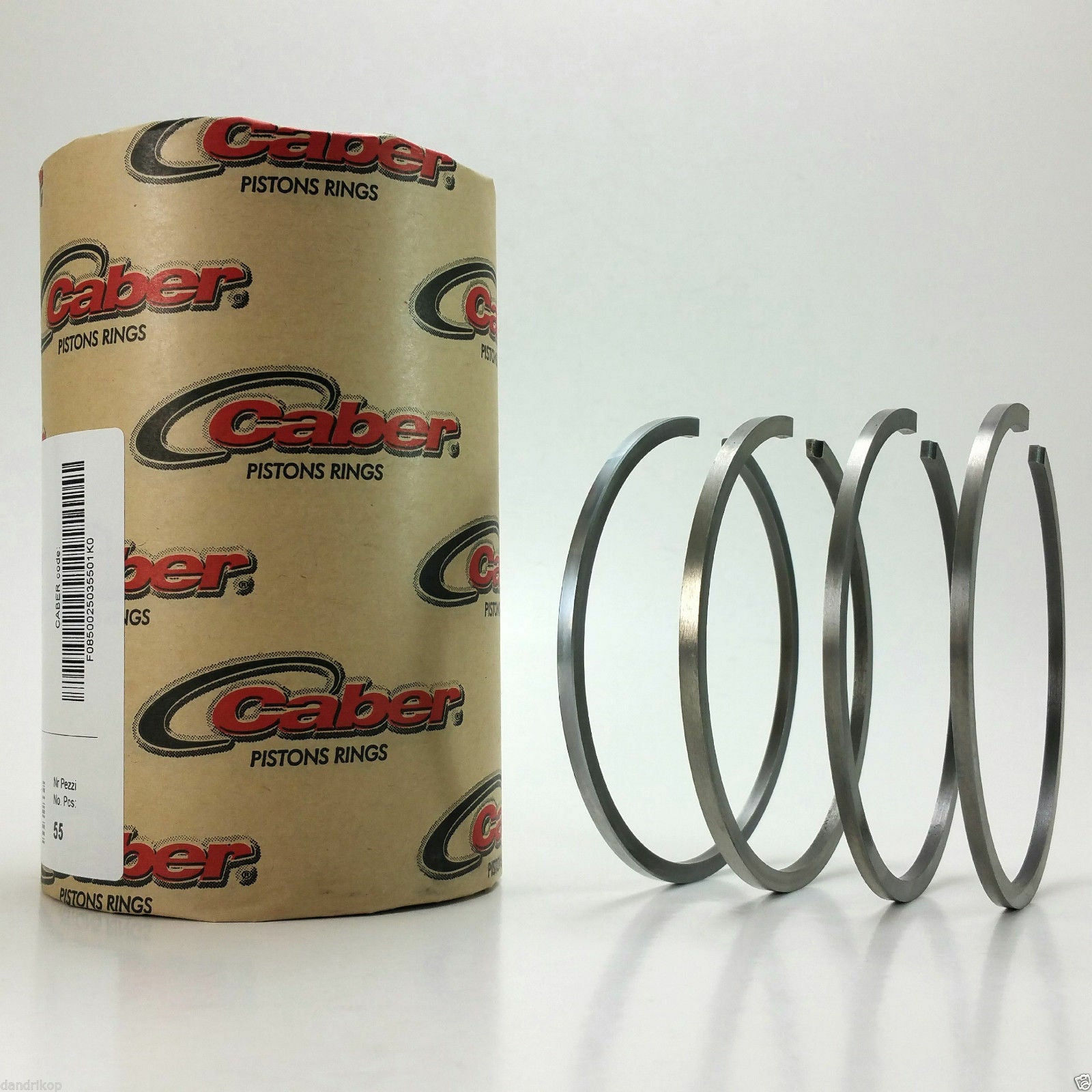 Piston Ring Set for AGRIA 1900D - JLO DL660, ILO DL 660 Engine (91mm) Oversize