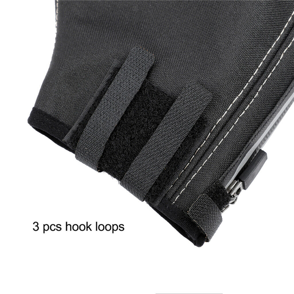 Bike Handlebar Mitts Cyclist Pogies Mittens Thermal Hands Warmer Cover Black