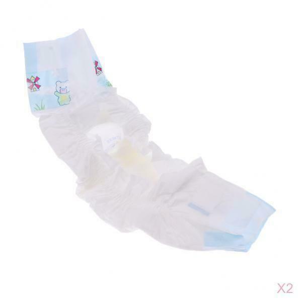 20pcs Disposable Dog Diaper Pet Puppy Nappy Pants Super Absorbent
